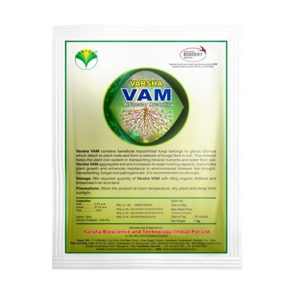 Varsha VAM (Mycorrhiza) - Increases Root Surface Area